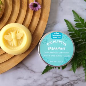 Eucalyptus Spearmint Solid Lotion Bar