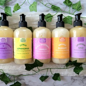 Liquid Hand Soap 4 Bottle Gift Set