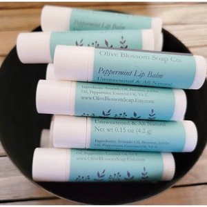 Essential Oil Lip Balm