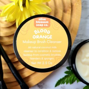 Blood Orange Makeup Brush Cleaner