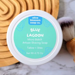 Blue Lagoon Artisan Shave Soap