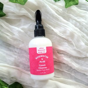 Rosewater and Aloe Cream Cleanser Face Wash