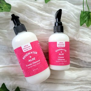 Rosewater and Aloe Cream Cleanser Face Wash