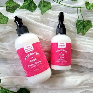 Rosewater and Aloe Cream Cleanser Face Wash