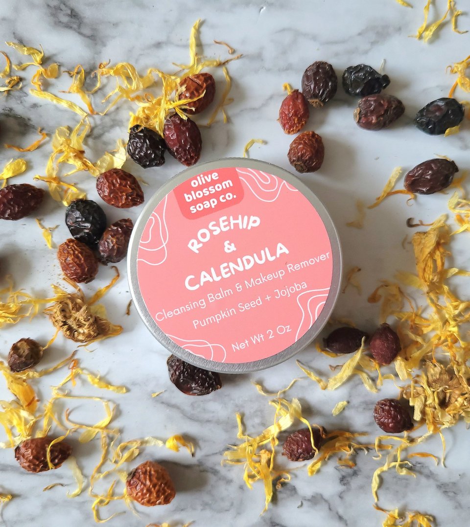 Rose Hip and Calendula Cleansing Balm & Makeup Remover