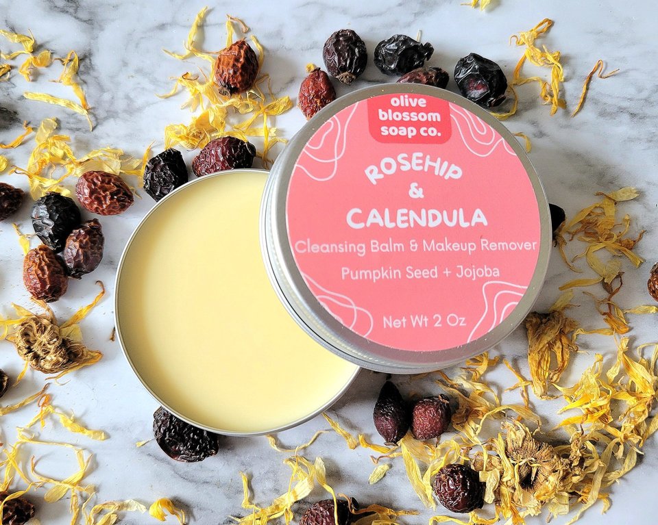 Rose Hip and Calendula Cleansing Balm & Makeup Remover