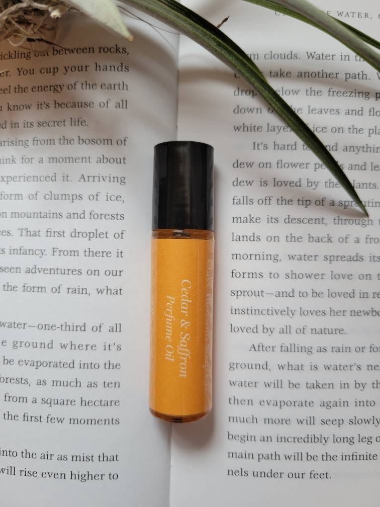 Cedar & Saffron Perfume Oil