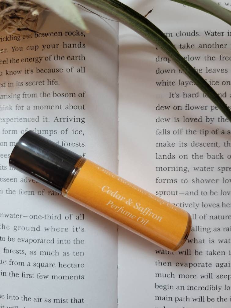 Cedar & Saffron Perfume Oil