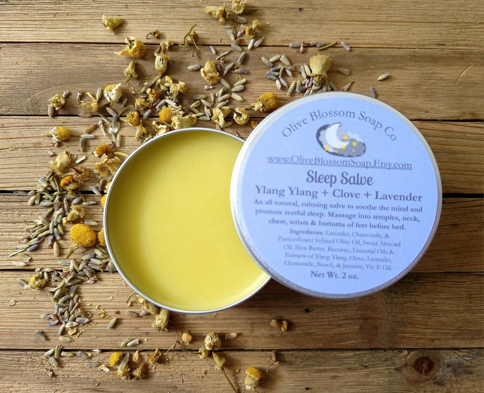 Sleep Salve for Meditation, Relaxation & Restful Sleep 