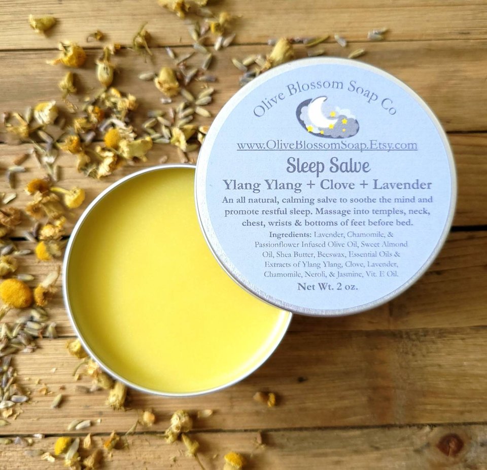 Sleep Salve for Meditation, Relaxation & Restful Sleep 