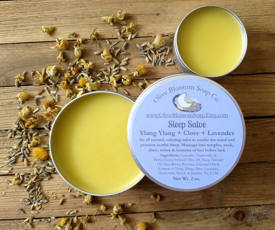 Sleep Salve for Meditation, Relaxation & Restful Sleep 