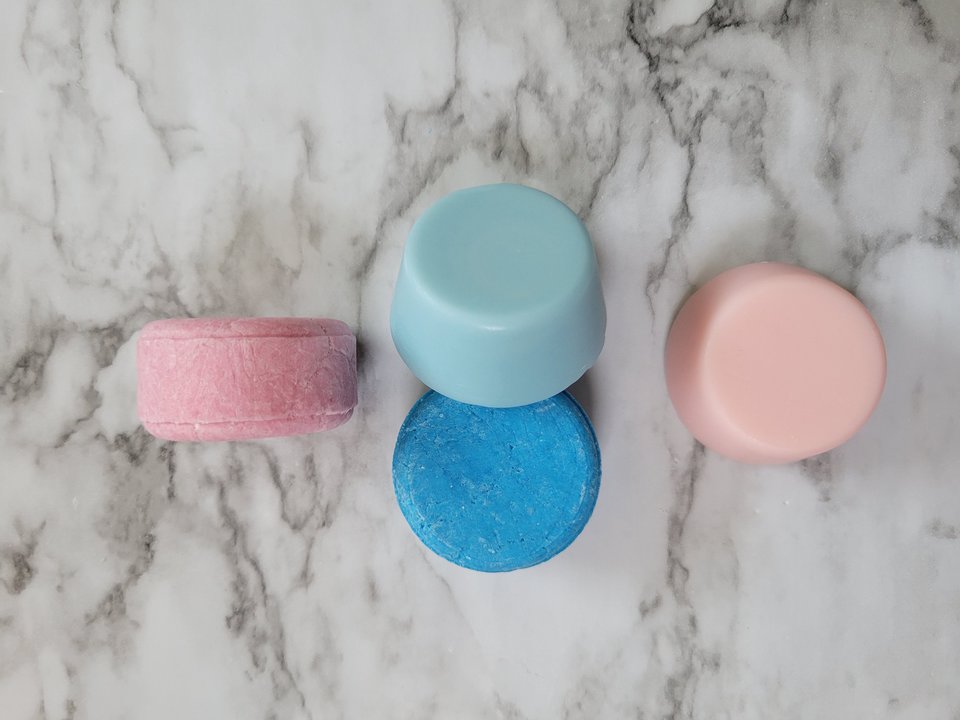 Travel Size Shampoo And Conditioner Bar Set