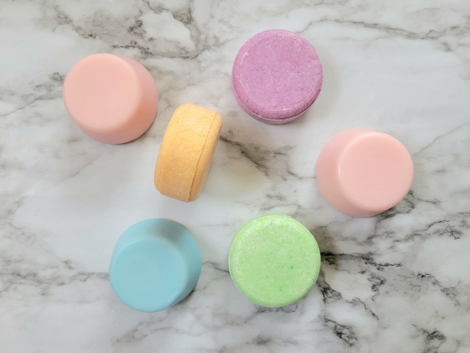 Travel Size Shampoo And Conditioner Bar Set