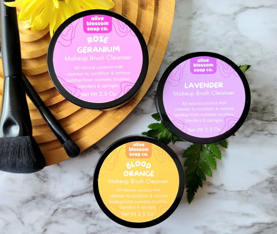 Blood Orange Makeup Brush Cleaner