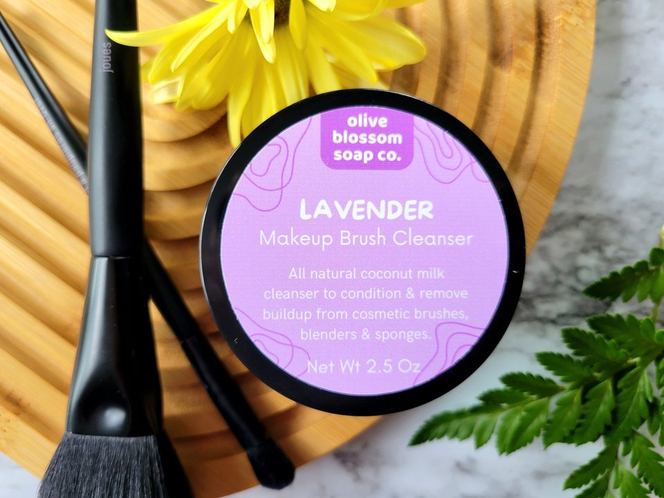 Lavender Makeup Brush Cleaner