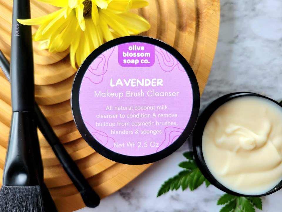 Lavender Makeup Brush Cleaner