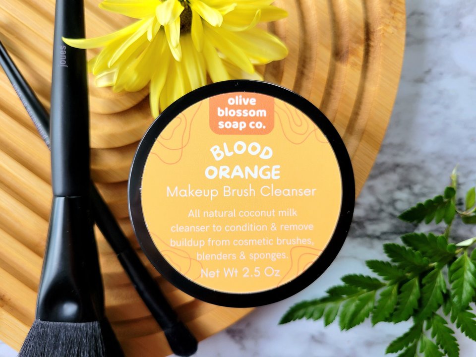 Blood Orange Makeup Brush Cleaner