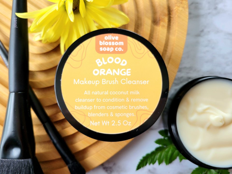 Blood Orange Makeup Brush Cleaner