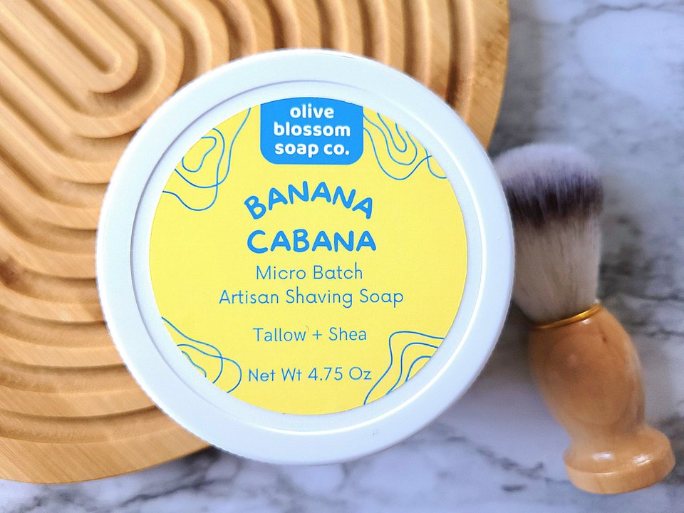 Banana Cabana Artisan Shaving Soap