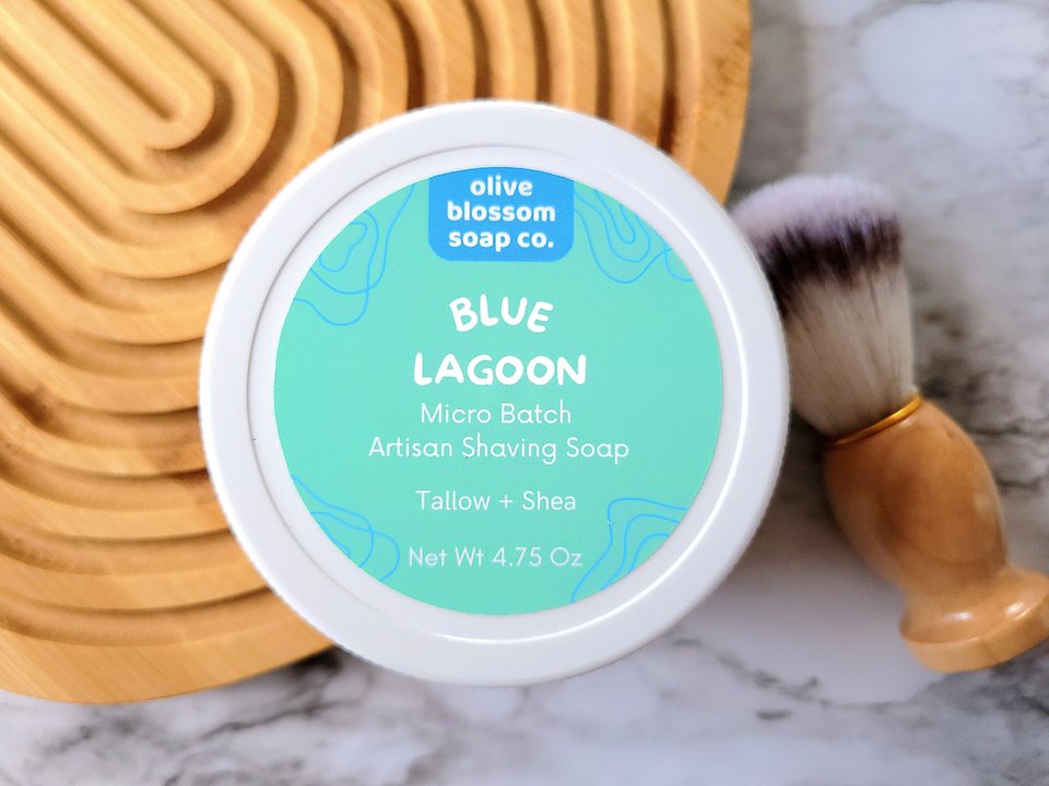 Blue Lagoon Artisan Shave Soap