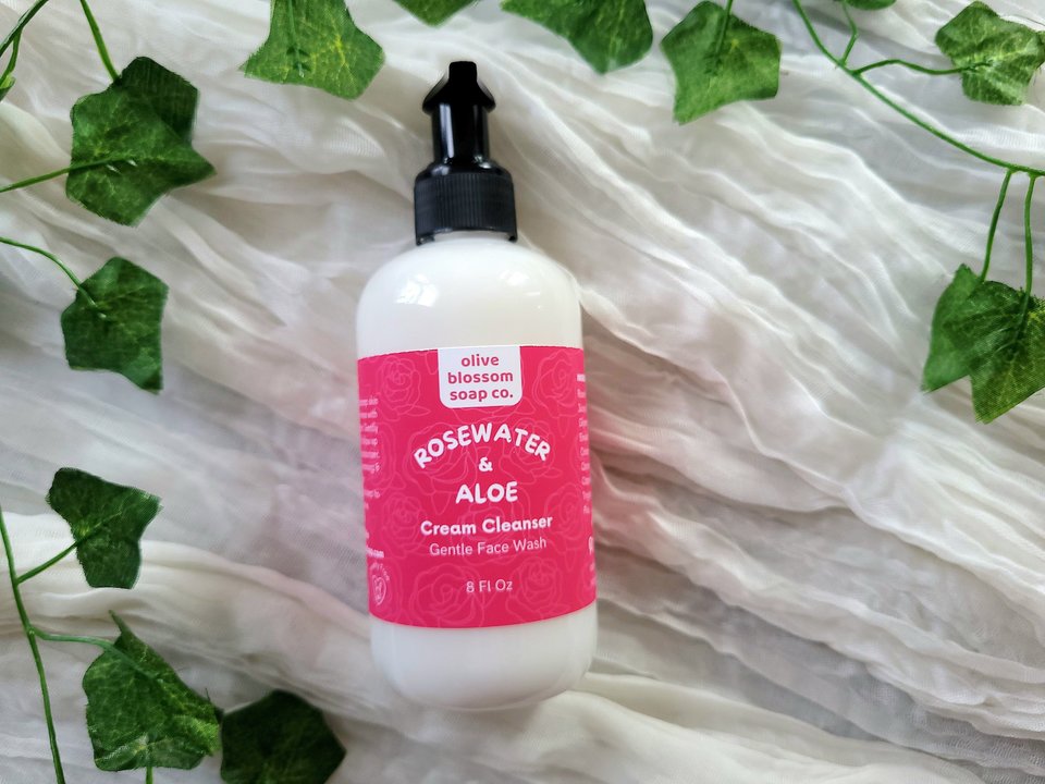 Rosewater and Aloe Cream Cleanser Face Wash