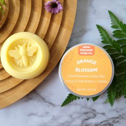 Orange Blossom Solid Lotion Bar